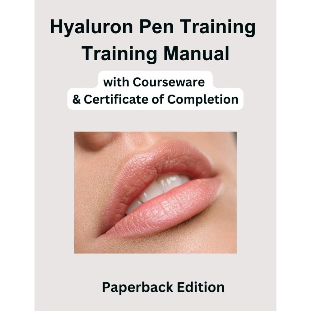 HYALURON Pen Training Manual with Video & Certificate of Completion
